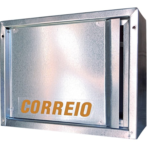 CAIXA CORREIO ALUMINIO COD 20 VERTICAL